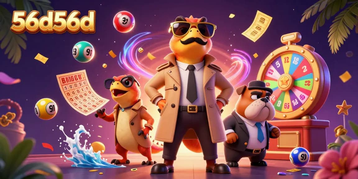 Join the fun at 56d56d where cartoon raptors try to sneak into a VIP casino lounge.