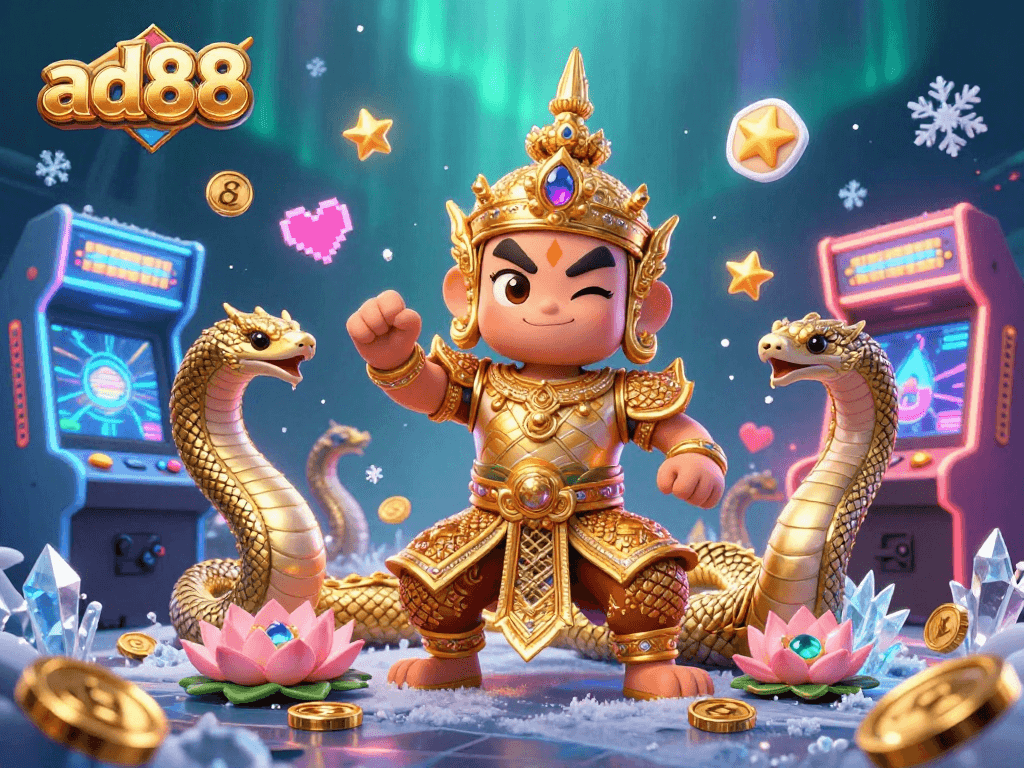 Engage with immersive gaming scenes at ad88 for stunning 3D casino experiences, blending vibrant characters and gameplay.