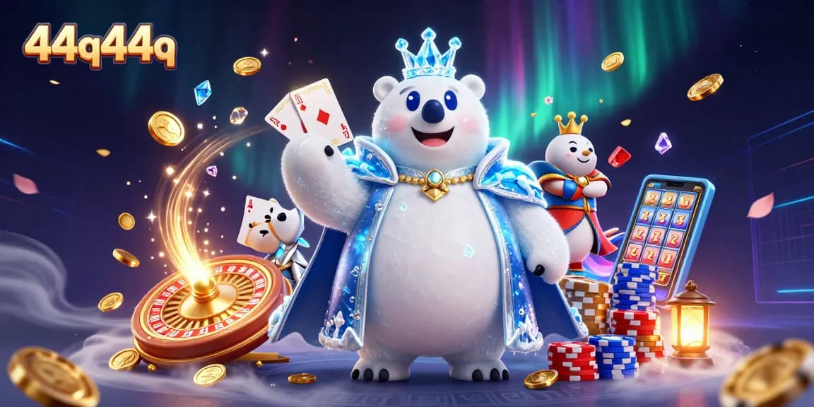 Experience thrilling adventures with 44q44q as our charming ice king polar bear and armored fox unveil hidden fortunes.