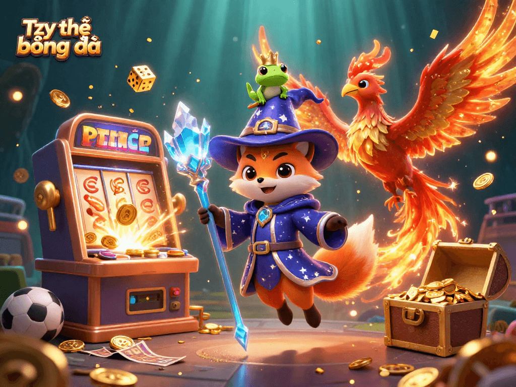 Experience Tỷ lệ bóng đá with captivating sports betting visuals, featuring enchanting wizardry and gaming excitement.