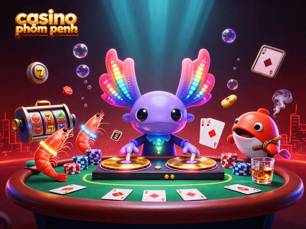 Enjoy vibrant gameplay at casino phnom penh with a lively underwater party scene.