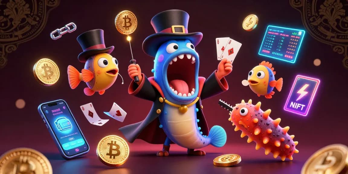 Engage with x88 com's thrilling 3D casino magic featuring crypto coins and interactive sea creatures.