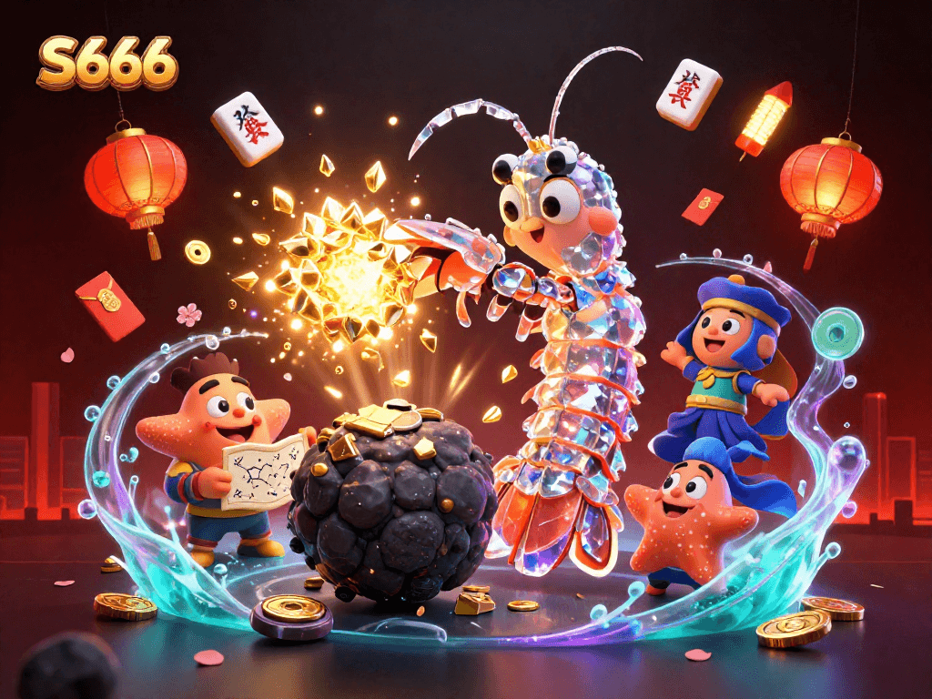 S666 offers an exhilarating gaming experience with vibrant visuals and dynamic casino elements.
