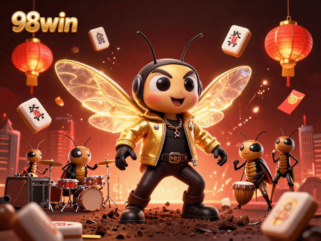 Engage in thrilling gaming adventures with 98win in this vibrant casino scene.