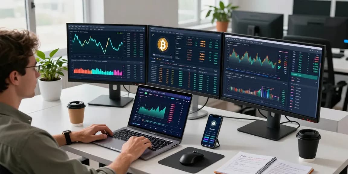 Best cloud mining platform 2026 showcased in a professional trading environment with crypto analytics and security tools.