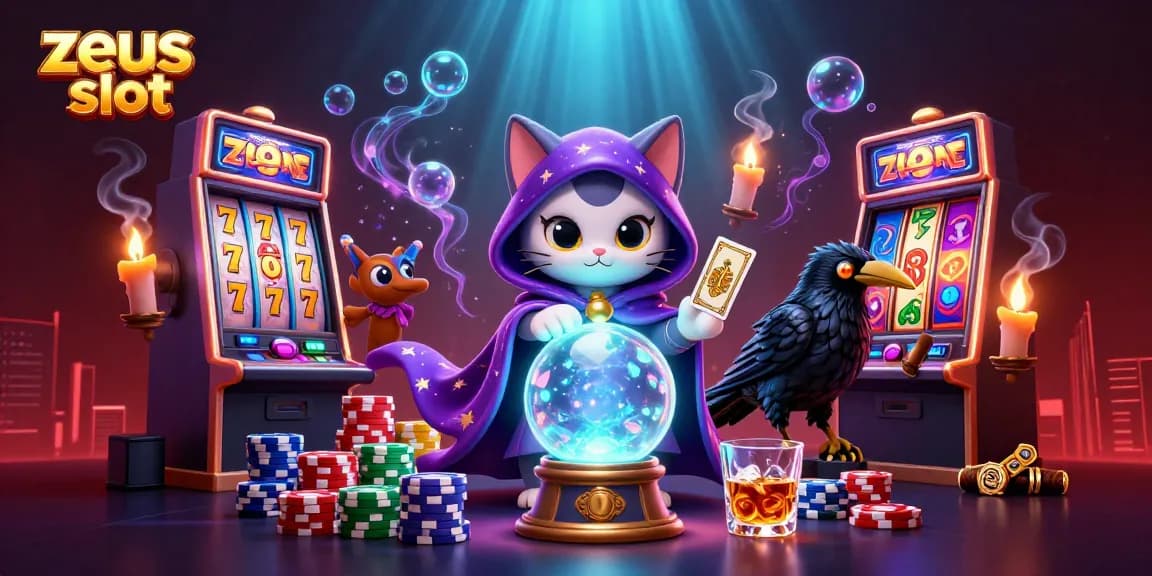 Engage with zeus slot action featuring colorful reels, bonus symbols, and vibrant casino elements.