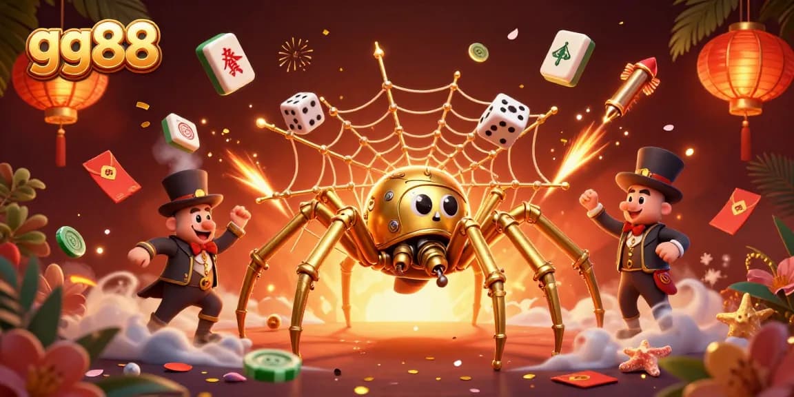 Experience winning thrills with gg88 in this captivating casino art illustration.