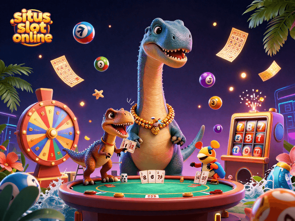 Memenangkan jackpot di situs slot online melalui permainan interaktif yang penuh warna.