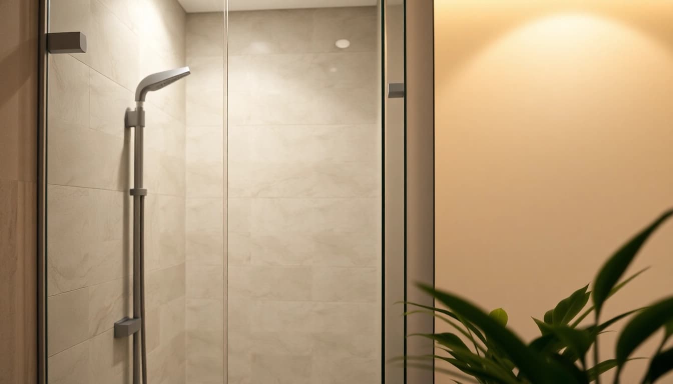 Experience elegant showers Australia in a modern bathroom with sleek design elements.
