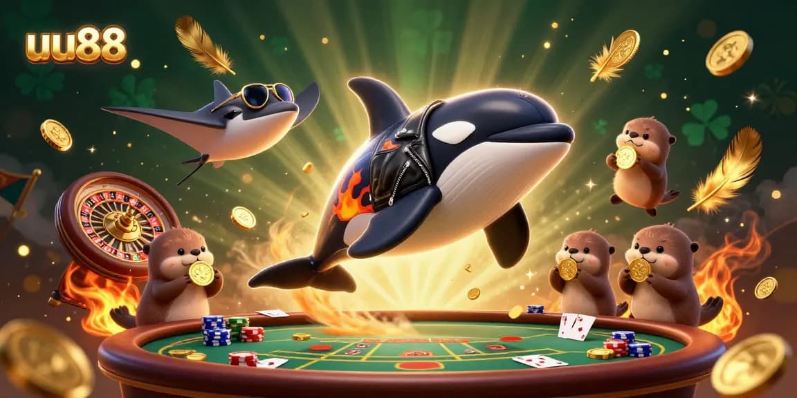 uu88 captures the excitement of the casino scene with vibrant characters and dynamic gameplay elements.