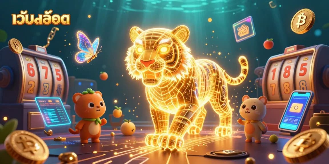 Engage with เว็บสล็อต and experience the thrill of vibrant 3D casino adventures featuring exciting slot elements.