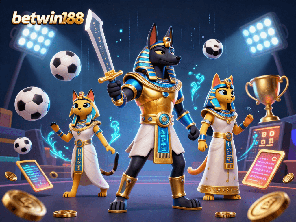 Engage in thrilling gameplay with betwin188 as Anubis and Bastet bring fortune and excitement.