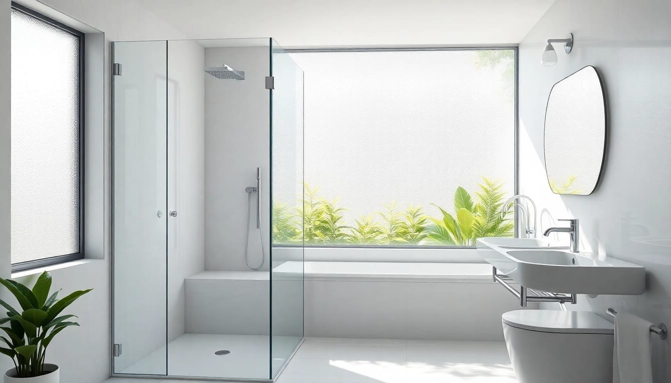 Experience the luxury of sunny shower USA in a modern bathroom setting, showcasing elegance and comfort.