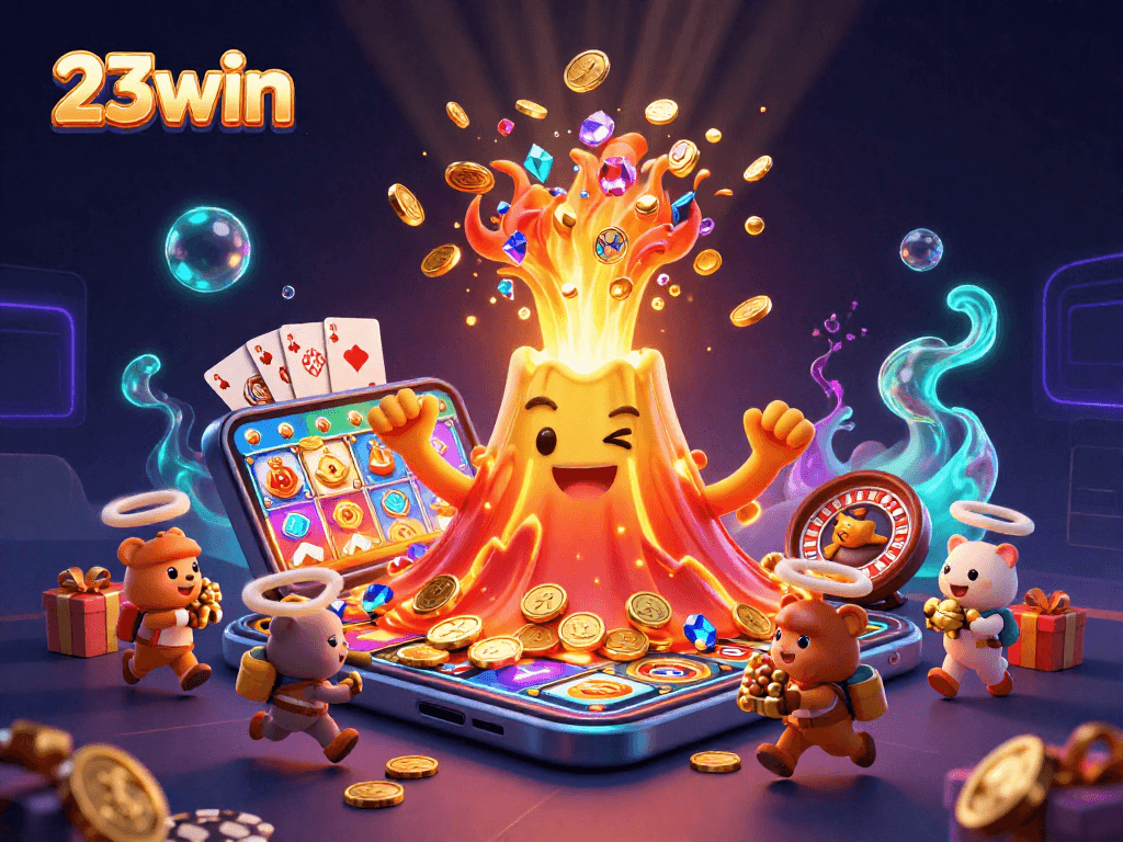 Experience thrilling wins at 23win with vibrant casino games featuring treasure and fun!