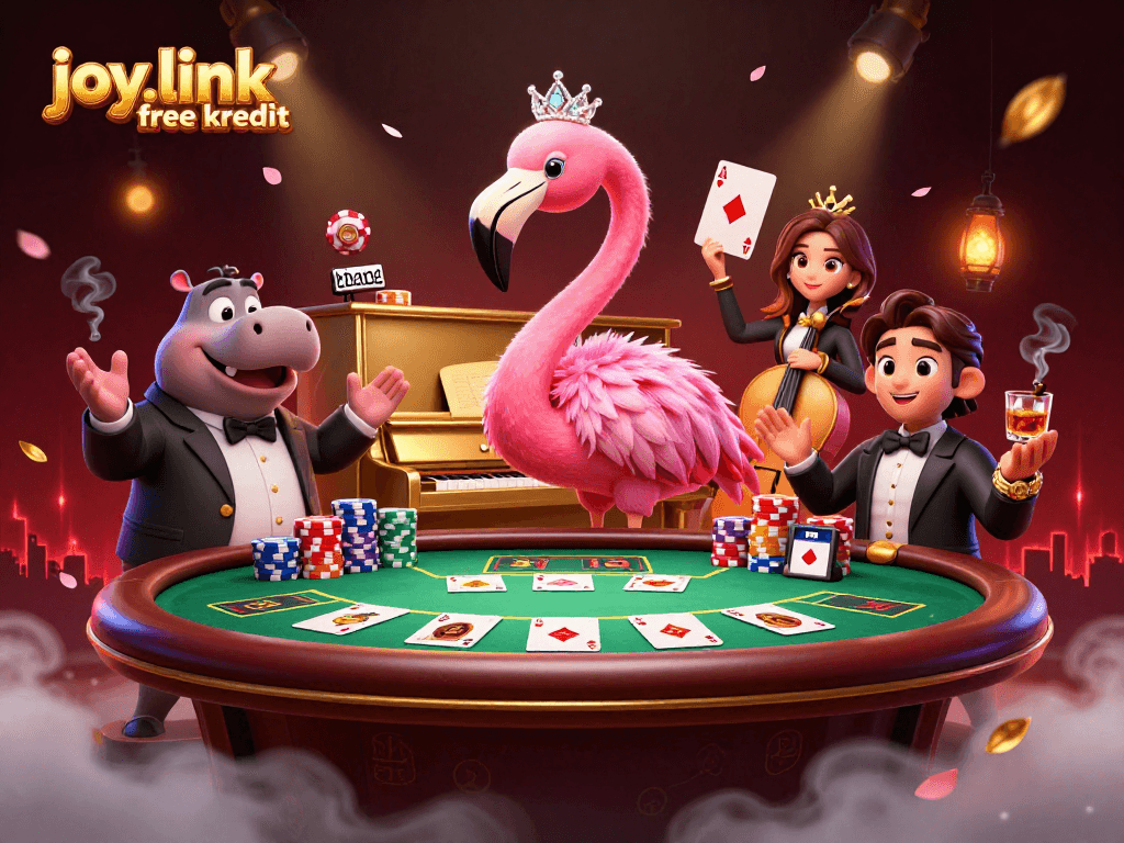 Experience thrilling action with joy.link free kredit at vibrant casino, showcasing colorful characters and rich elements