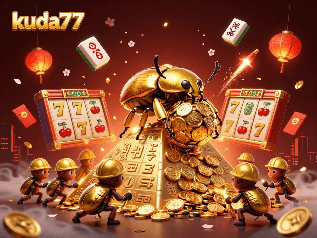 Memenangkan hadiah besar di kuda77 dengan simbol kasino yang memukau dan unsur keberuntungan!