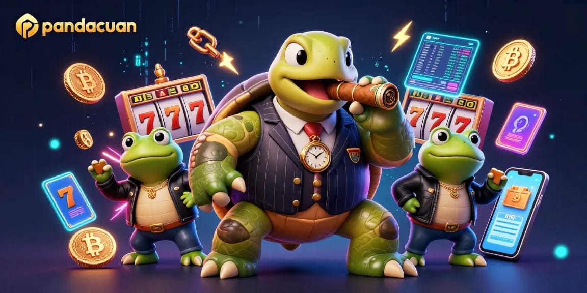 Permainan slot di pandacuan dengan karakter unik dalam ilustrasi 3D menggoda.