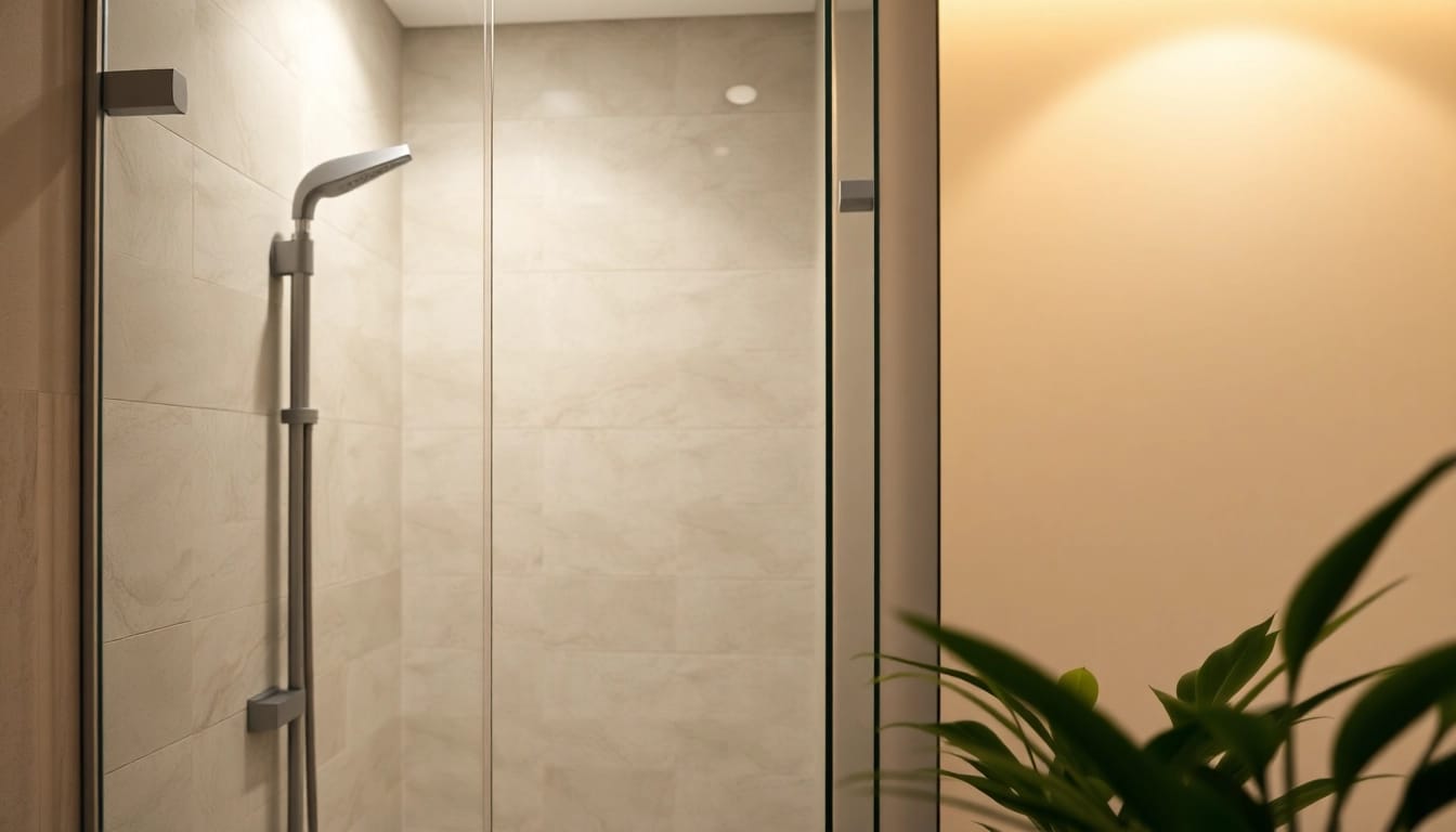Experience elegant showers Australia in a modern bathroom with sleek design elements.