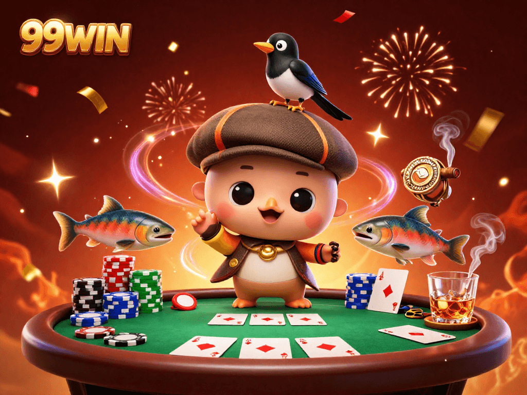 Engage with the 99WIN online casino scene full of excitement and colorful details.