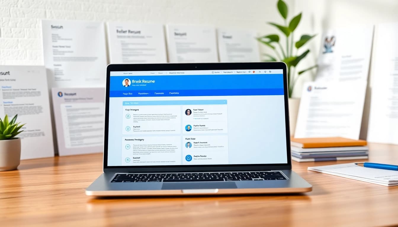 Create a stunning resume using our innovative Resume Builder with easy-to-use tools and templates.
