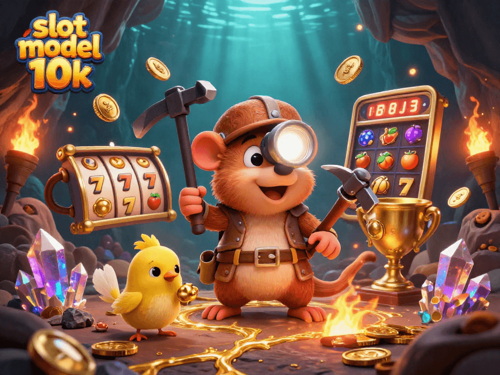 Experience the thrill with slot modal 10k as the treasure hunter mole mines for gems!