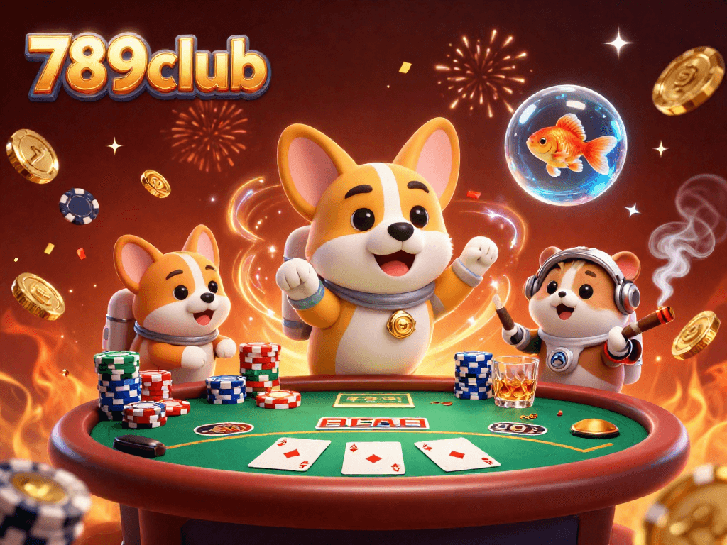 Tham gia và trải nghiệm thế giới bất tận của 789club với không gian casino sống động cùng những hình ảnh đầy màu sắc.