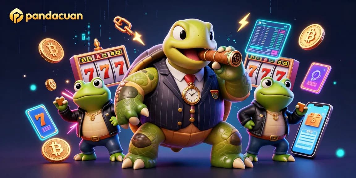 Permainan slot di pandacuan dengan karakter unik dalam ilustrasi 3D menggoda.
