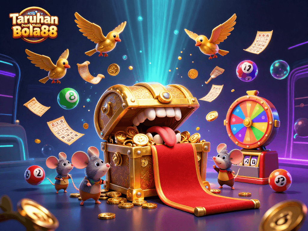 Experience thrilling wins with Taruhan Deposit Mudah Bola88 as vibrant lottery elements ignite your betting luck.