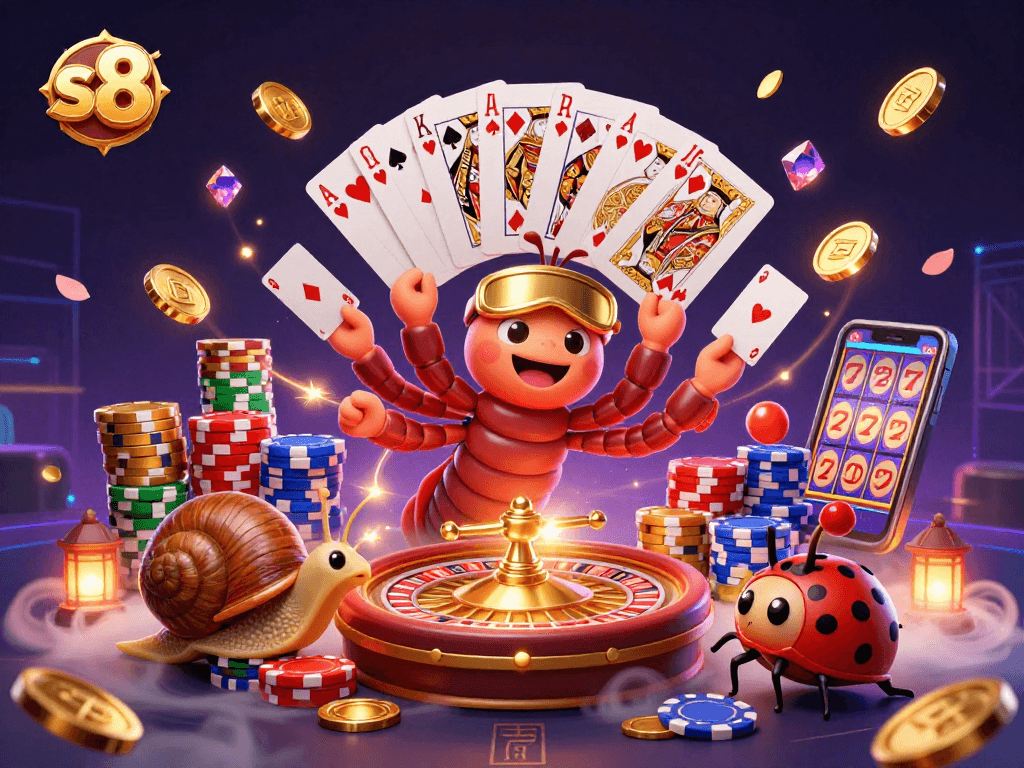 Experience the thrill of winning with s8's dynamic casino scene and exhilarating gameplay!
