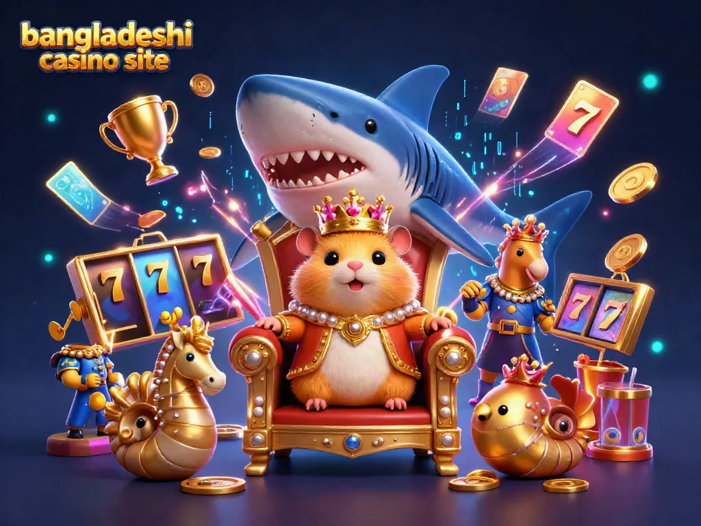 Experience exciting gameplay at the bangladeshi casino site with vibrant characters and gaming elements.