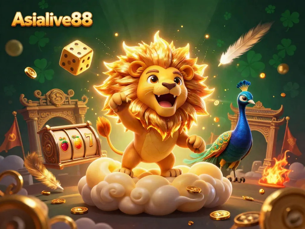 Engage with Asialive88's vibrant casino scene featuring dynamic characters and exciting game elements.