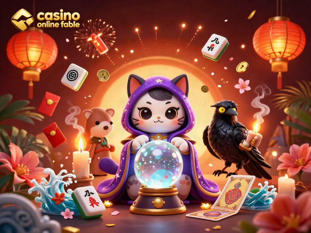 Disfruta del juego en casino online fiable con nuestra ilustración mágica y colores vibrantes.