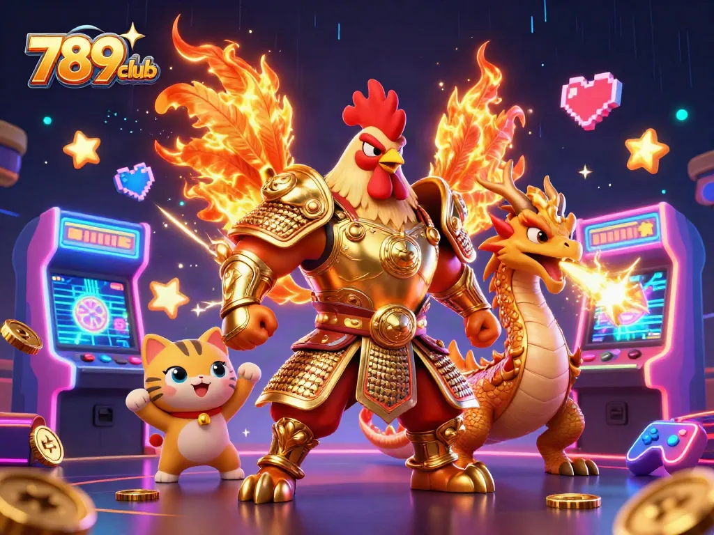 Play exciting games with 789club, featuring dynamic characters and immersive casino elements.