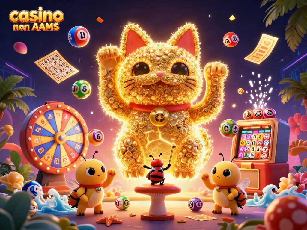 Gioca nei casino online non AAMS con simboli fortunati e promozioni scintillanti per vincite elevate.