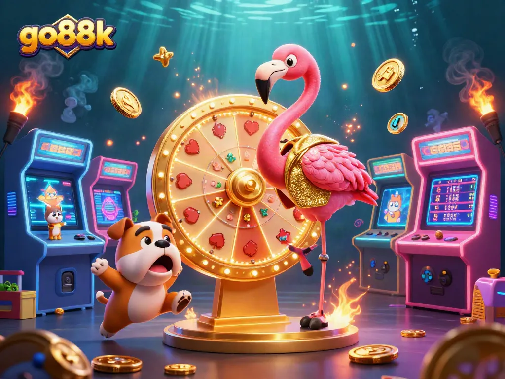 Engage in thrilling casino action at go88k with colorful game machines and exciting prizes!