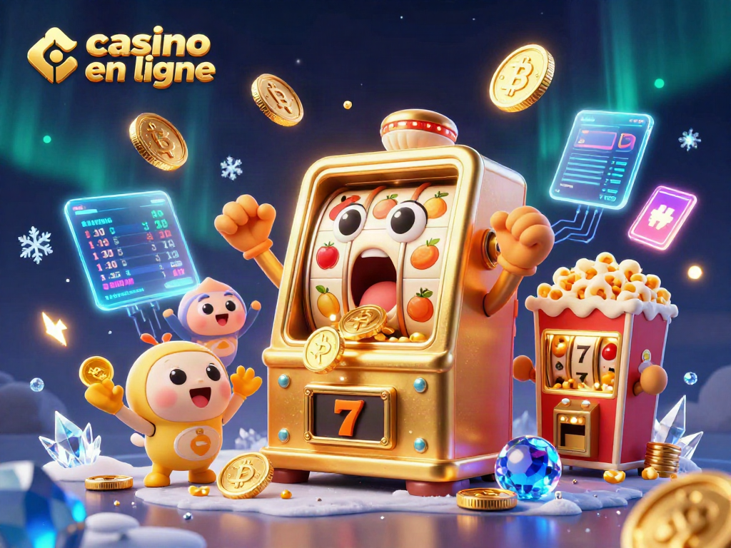 Jouer aux machines à sous sur un casino en ligne avec des jackpots éclatants et des récompenses joyeuses.
