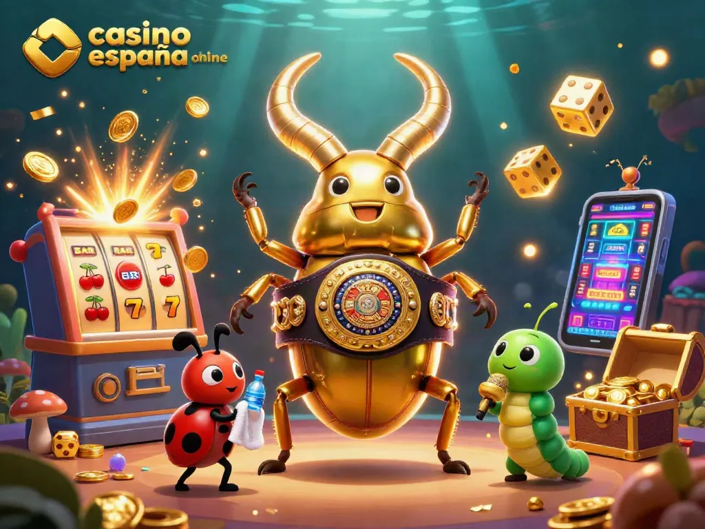 Juega en casino España online y siente la emoción con jackpots brillantes y símbolos de tragamonedas.