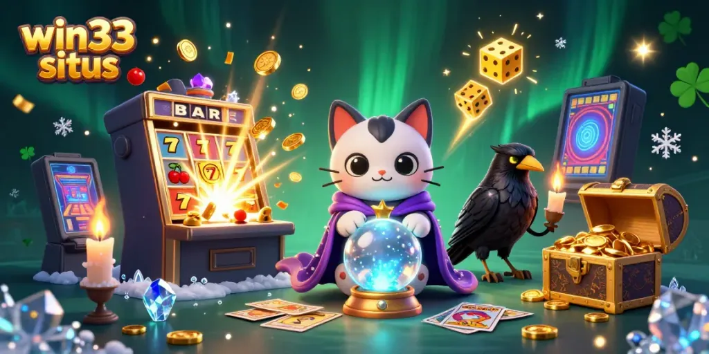 Engage with win33 situs by enjoying a thrilling slot experience with mystical characters and vibrant visuals.