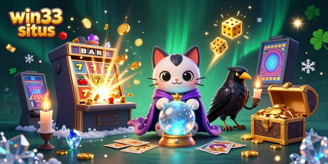 Engage with win33 situs by enjoying a thrilling slot experience with mystical characters and vibrant visuals.