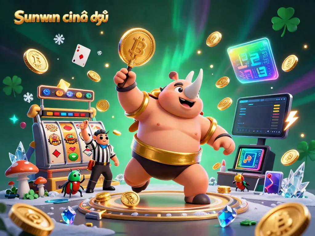 Experience thrilling gaming at sunwin chính thức with vibrant characters and casino elements in action.