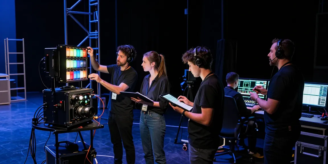 Theatre apps enhancing technical collaboration in modern production settings.