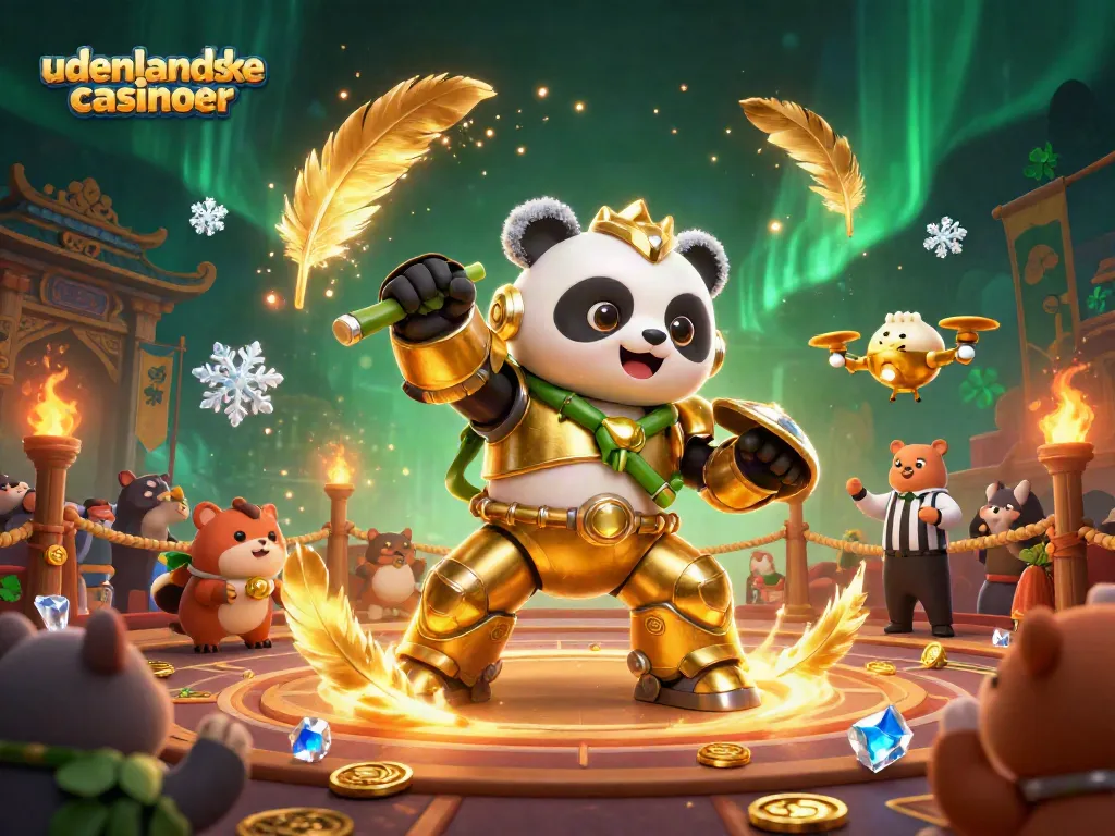 Experience the thrill of udenlandske casinoer with dynamic characters and a vibrant casino arena.