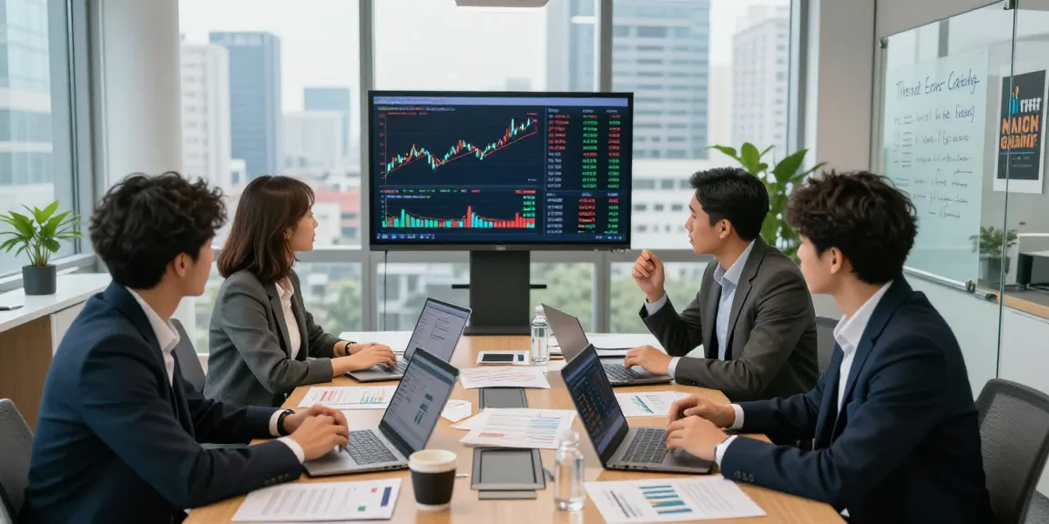 Investment professionals collaborating on Third Eye Capital strategies in a modern office setting.