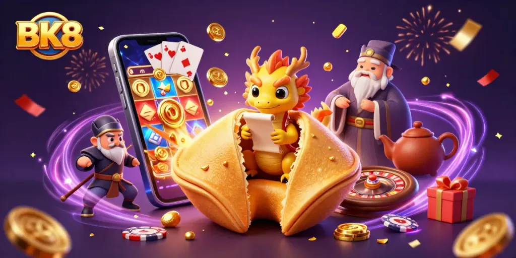 Experience the thrilling BK8 Asian casino adventure with golden coins and dynamic slot games!