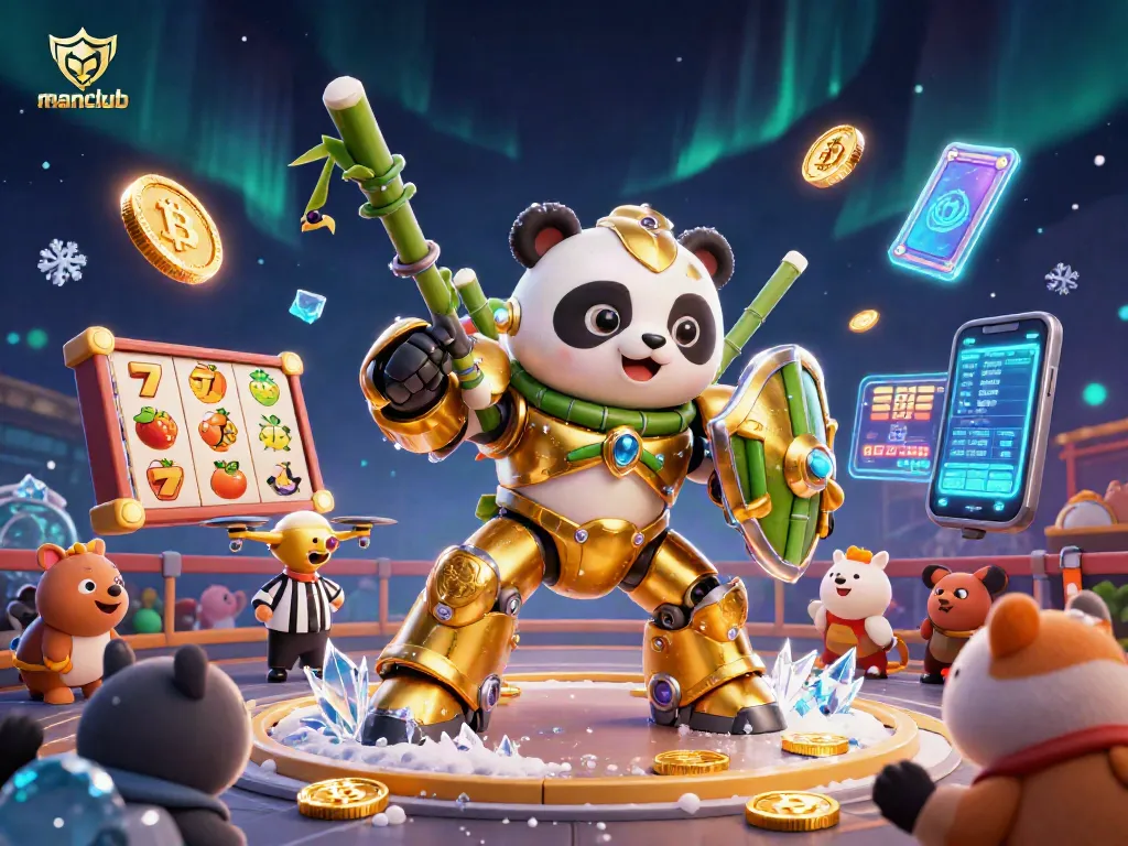 Spin the reels at manclub with a vibrant 3D casino scene filled with excitement and rich graphics.
