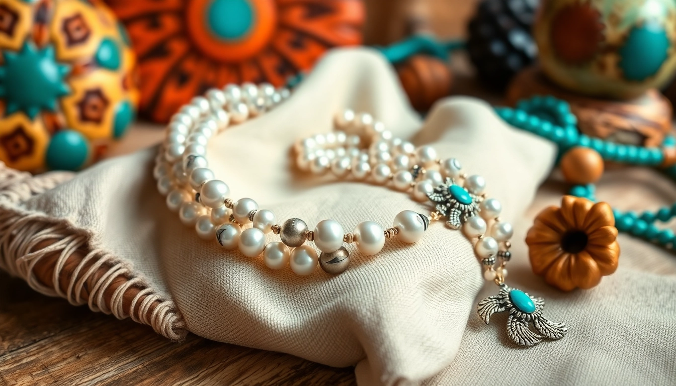 Showcase of enchanting Navajo Pearls Canada highlighting artisan craftsmanship and unique designs.