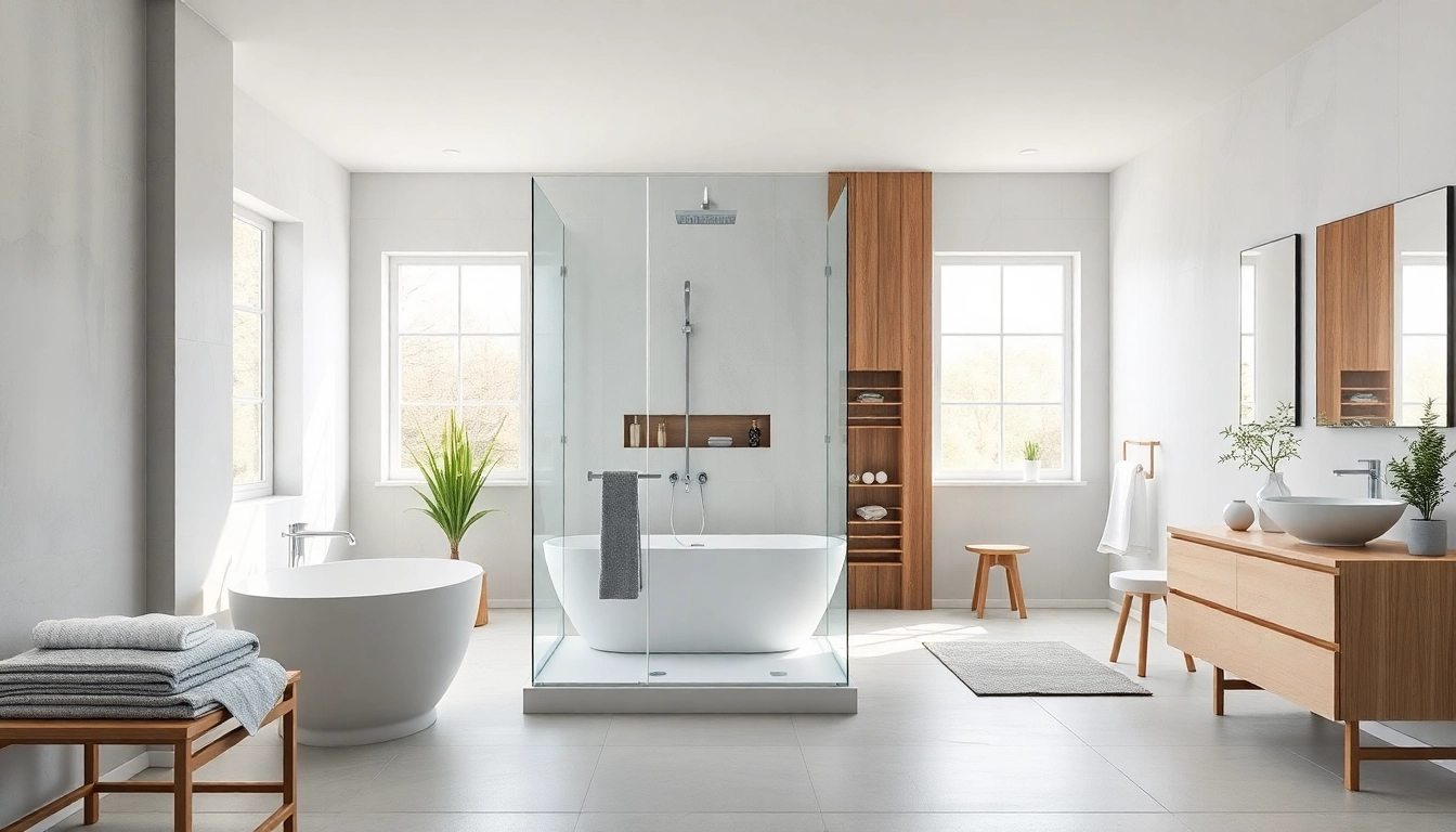 Sonni sanitär GmbH bietet hochwertige Badezimmerprodukte in einem modernen Badambiente an.