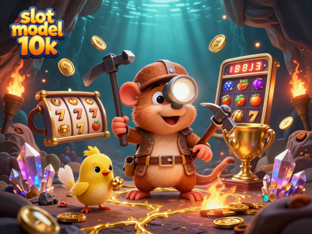 Experience the thrill with slot modal 10k as the treasure hunter mole mines for gems!