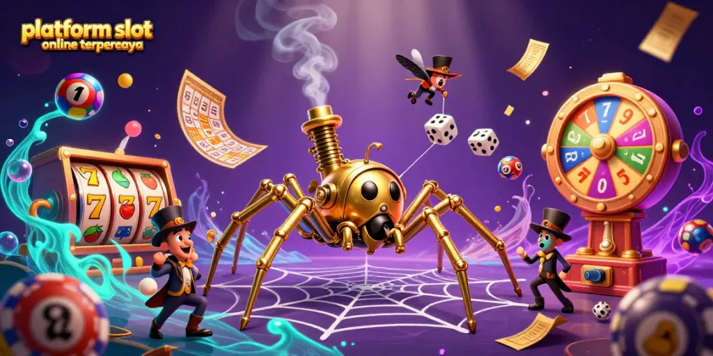Menangkan permainan di platform slot online terpercaya dengan berbagai mesin slot dan elemen permainan menarik.