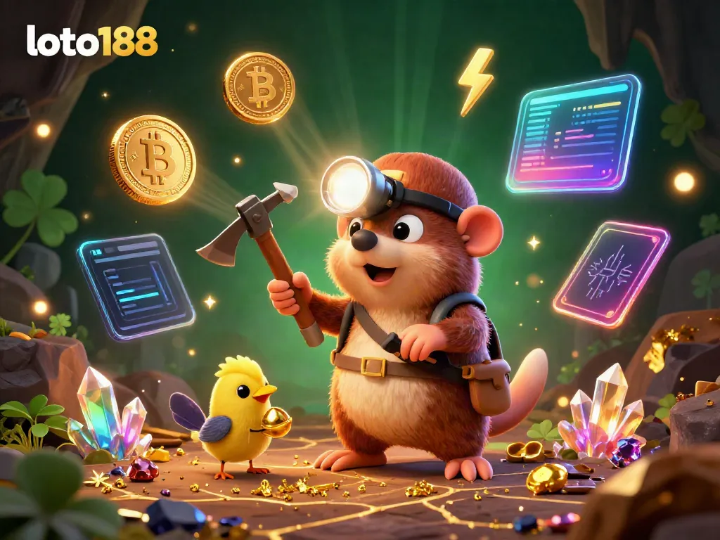 Engage with loto188's thrilling gaming experience through vibrant characters in a dynamic casino setting.